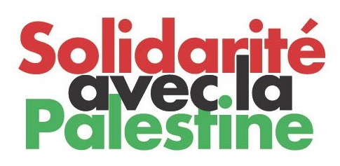 Solidarité avec la Palestine — visuel La France Insoumise